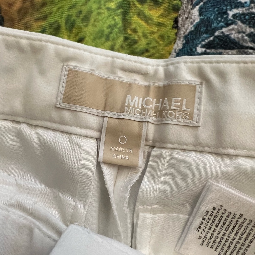 White Michael Kors Shorts